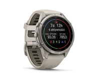 Garmin fenix 9 Pro 43mm inReach Fog Gray / Dark Sandstone - 1585566 - zdjęcie 3